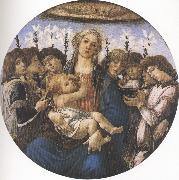 Madonna and Child with eight Angels or Raczinskj Tondo (mk36)